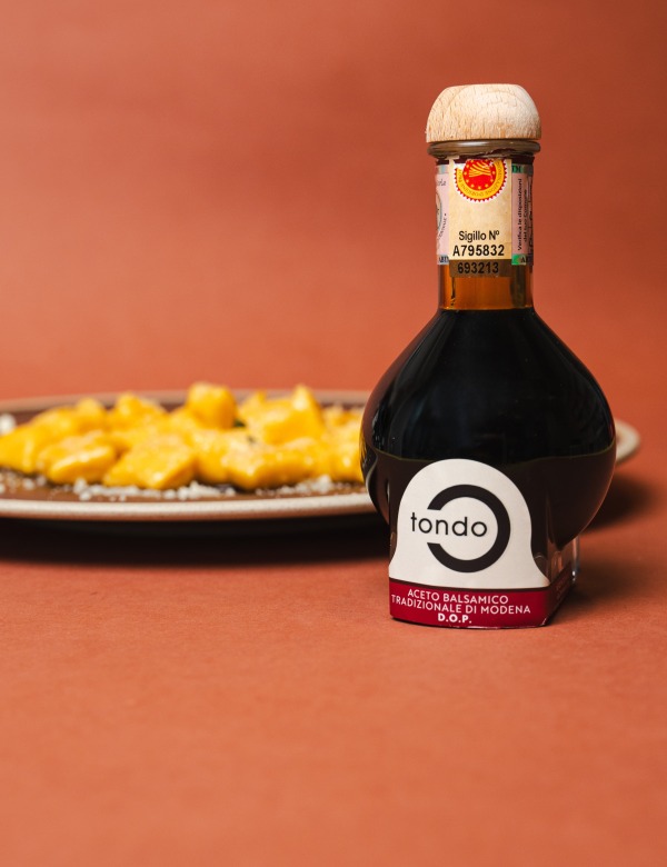 Gnocchetti di zucca al burro e salvia con Aceto Balsamico Tradizionale di Modena DOP Affinato NeroModena - Tondo